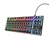 Trust Gaming GXT 833 Thado Keyboard USB Dutch Black Silver
