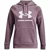 Under Armour Rival Fleece Sudadera con Capucha y Logotipo Grande para Mujer