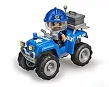 Pinypon Action - Quad con 1 Figura de policía, para niños y niñas a Partir de 4 años, Famosa (700015582)