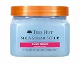 Tree Hut - Exfoliante Corporal de Azúcar - Exotic Bloom - Bote 510 g - Contiene Vitamina C y Manteca de Karité - Ayuda a Restaurar el Brillo de la Piel - Nutre en Profundidad y Suaviza la Piel Seca