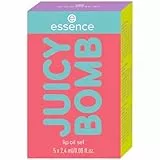Essence Cosmetics Set de aceites labiales JUICY BOMB, 1 pieza
