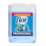 Flor Profesional - Suavizante para la ropa concentrado, aroma azul - 250 dosis