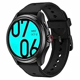 Ticwatch Pro 5 Android Smartwatch para Hombres Snapdragon W5+ Gen 1 Plataforma Wear OS Reloj Inteligente hasta 80 Horas de duración de la batería Salud Fitness No es Compatible con iPhone/iOS