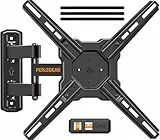 Perlegear Soporte de Pared para Televisores de 26–50 Pulgadas, Movimiento Completo Giratorio e Inclinable Soporte TV, Brazo TV hasta 25kg, MAX VESA 300x300mm