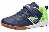 KangaROOS Zapatillas Unisex para niños K5-Super Court EV, Azul Marino y Lima 4054., 37 EU