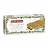 DOÑA JIMENA - Turrón Guirlache de Cacahuete 150g, Miel y Sal, Crocanti, Sin Glúten, Calidad Suprema