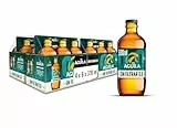 El Aguila Sin Filtrar 00 Cerveza Lager Especial Sin Alcohol Caja 4 Packs Botella, 6 x33cl