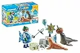 PLAYMOBIL myLife 71448 Cuidador con Animales, Fiesta de cumpleaños con Dos focas y una cría de Foca, Juego de Roles imaginativo, Juguetes para niños a Partir de 4 años