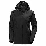 Helly Hansen Mujer Chubasquero Aden, M, Negro