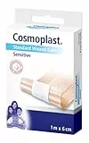 Cosmoplast 540763 - Enlucidos para heridas sensibles, 1 m x 6 cm, paquete de 10 unidades