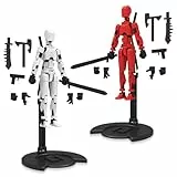 BNGXR Figura de acción T13, con 7 armas + 3 tipos de manos, figuras de acción T13, impresión 3D de figuras móviles con múltiples articulaciones, decoraciones de escritorio, regalo para niños, niñas,