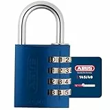 Abus 145/40_AZUL - Candado aluminio combinacion 40mm 4 dígitos azul
