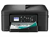 Brother DCPJ1360DW Impresora Multifunción de Tinta, con Conexión WiFi, WiFi Direct, y Dispositivos Móviles, ADF e Impresión Automática a Doble Cara, Negro