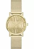 DKNY Reloj Analógico para Mujer de Cuarzo con Correa en Acero Inoxidable NY6692