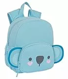 Safta KOALA - Mochila Neopreno, Mochila Infantil, Ideal para Niños de Diferentes Edades, Cómoda y Versátil, 20x9x25 cm, Color Azul Claro