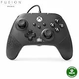 Power A FUSION Pro 4 Wired Controller for Xbox Series X|S, adjustable height thumbsticks, hall effect, mappable buttons, officially licensed, works with Xbox One and Windows 10/11