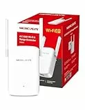 Mercusys ME60X Extensor de Rango Wi-Fi 6 AX1500, Doble Banda 2.4GHz 300Mbps y 5GHz 1201Mbps, Conexión Gigabit Ethernet, Fácil Configuración con WPS, Compatible con EasyMesh