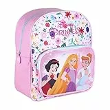 Cerdá Mochilas Pequeñas Infantiles de Princesas Licencia Oficial Disney, Unisex niños, Multicalor, Normal