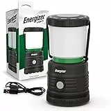 Energizer Linterna LED recargable para camping, luz superbrillante, linternas resistentes para emergencias, senderismo y pesca