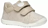 Geox B MACCHIA Girl A, Zapatillas Bebé-Niñas, Beige, 23 EU