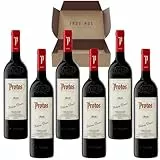 Vino Tinto Protos Roble Nueva Añada 2023 - Pack 6 Botellas de Vino Tinto 75 cl - Ribera del Duero - Mejor Selección ENOVINOS THE WINE BRAND