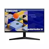 Samsung LS24C312EAUXEN - Monitor de 24' FullHD (1920 x 1080, 16:9, 75Hz, 5ms, Diseño sin Bordes, LED, Panel IPS, AMD FreeSync, Modo Eye Saver, Flicker Free), Negro