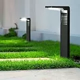 OUSFOT Luces Solares Led Exterior Jardin 2 Piezas 30 LED, Focos Led Exterior Solares IP65 Impermeable, Lampara Solar con 2 Modos de Iluminación, Farolas Solare Para Suelo Patio Calzada Camino