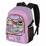 Karactermania Sanrio Hello Kitty Gashapon-Mochila Fight FAN 2.2, Rosa, 31 x 44 cm, Capacidad 24 L