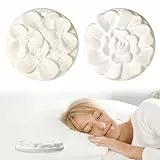 Difusor de Aceites Esenciales Aire Aromático Piedra, 2 Piezas Difusor Aceites Esenciales Sin Agua, para Aromaterapia y Decoración en Sala de Estar, Baño, Coche