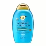 OGX Renewing + Argan Oil of Morocco Conditioner (385 ml), acondicionador reparador con aceite de argán de Marruecos, acondicionador con tensioactivos sin sulfatos