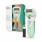 Silk'n MicroPedi Wet & Dry - Eliminador de callos eléctrico - Rodillos micro minerales - Con 2 rodillos de tratamiento