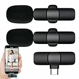 Genérico Micrófono Inalámbrico | Micrófono Portátil | Transmisor De Voz Portátil Wearable Antiestático para Streaming Podcast Vlog Habla Pública