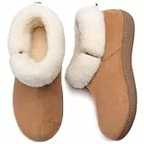 RockDove Botín de Comodidad de Espuma Viscoelástica y Ante Sintético para Mujer, 38 EU, Bronceado