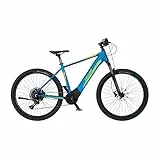 Fischer Montis 6.0i, Bicicleta eléctrica | MTB, Azul Mate, 51cm-504Wh