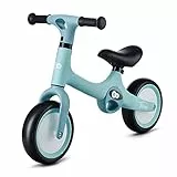 Kinderkraft TOVE Bicicleta sin Pedales, Bicicleta Niño 18 Meses, Bicicleta 2 Ruedas, Bicicleta de Equilibrio, Sillín Ajustable, 25 kg, Menta