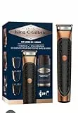 King C. Gillette - Kit de cortapelos para barba y