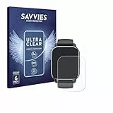 savvies Protector Pantalla para Poounur T80 1.95' (6 Unidades) Película Ultra Transparente