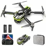 Dron para Niños con Camara 1080P, Drone FPV para Principiantes Motor Brushless con 36min de Vuelo/Altitud Retención/3D Flip, Juguetes Regalo para Niños, Menos de 250g