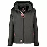 Geographical Norway Tereze Lady Softshell para Mujer, Gris Fonce, M