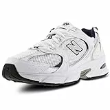 New Balance Mr530 V1, Zapatillas Unisex Adulto, Blanc Bleu Marine, 39.5 EU