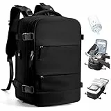 SZLX Mochila De Vacío Equipaje De Mano Mujeres, Mochila Airbag Con Sistema De Vacío Para Viajes, Ryanair Mochila De Viaje Tamaño Cabina Con Bomba Impermeable Maleta De Vacío Para Hombres