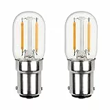 Bombilla B15d LED 230V Blanco Frío 6000K Para Máquina De Coser, 2 Contactos, 2W Sustituye a 15W Bayoneta, 150lm, No Regulable, COB Pequeña, Pack De 2