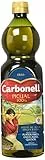 Carbonell - Aceite de Oliva Virgen Extra Picual, Sabor Agradable de Hojas Frescas y Verduras, para Aderezar Guisos y Aves - Botella de RPET, 1 L
