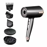 Remington Secador de Pelo Professional ONE, sensor Thermacare para proteger cabello, iónico, 8 ajustes, 4 accesorios, reductor encrespamiento, neceser para guardar, D6078