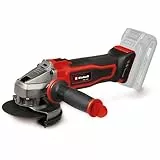 Amoladora angular con batería TE-AG 18/125-2 Li - Solo Power X-Change (18V, 125mm diámetro de disco, 33mm profundidad de corte, arranque suave, protección de corte, sin disco de corte o batería)