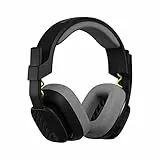ASTRO A10 Auriculares Gaming Gen 2 con Cable, Auriculares Over-ear para gaming, Micrófono giratorio para silenciar, Transductores de 32 mm, Compatibles con PS5, PS4, Nintendo Switch, PC, Mac - Negro