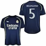Real Madrid Camiseta Adulto 2a equipación 25-26 - Réplica Oficial Bellingham