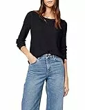 ONLY Geena Pullover Mujer Jersey de Punto Negro M 65% poliacrílico, 35% Poliamida Regular