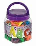 Miniland 97922 Jumbo - Letras magnéticas (44 mm, 62 piezas) [importado de Alemania]