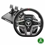 Thrustmaster T248 Volante de Carreras y Pedales Magnéticos – Xbox Series X|S, Xbox One, PC – HYBRID DRIVE, Palancas Magnéticas, Retroalimentación de Fuerza Dinámica, Pantalla Integrada